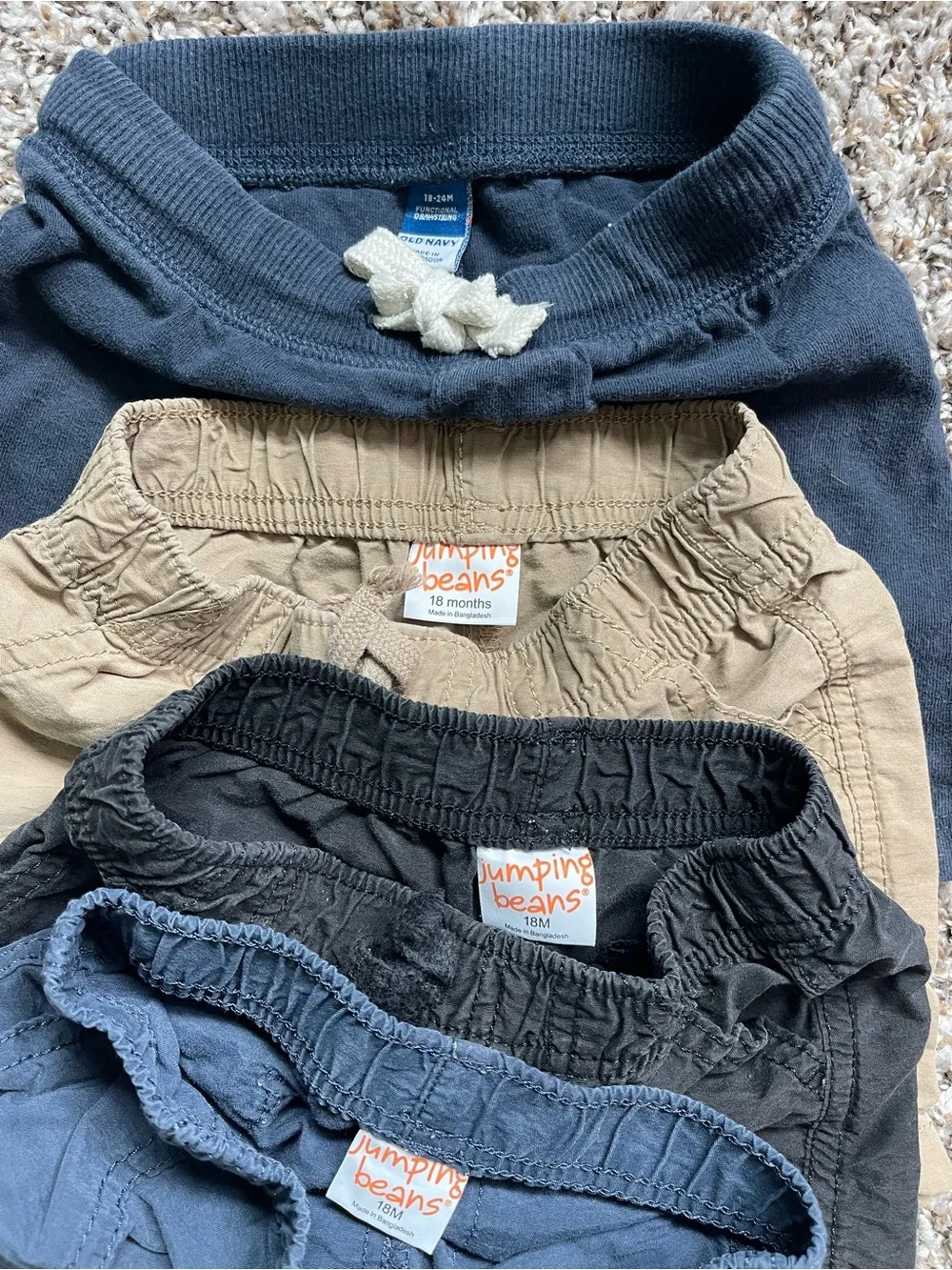Bundle of 7 Toddler Boy Shorts (18 months)